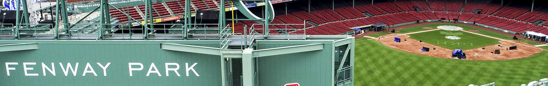 Sicht auf den Fenway Park
